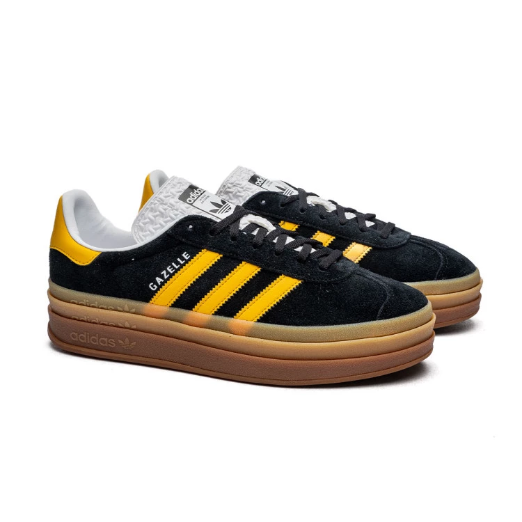 Trainers adidas Women Gazelle Bold Core Black Bold Gold White Futbol Emotion