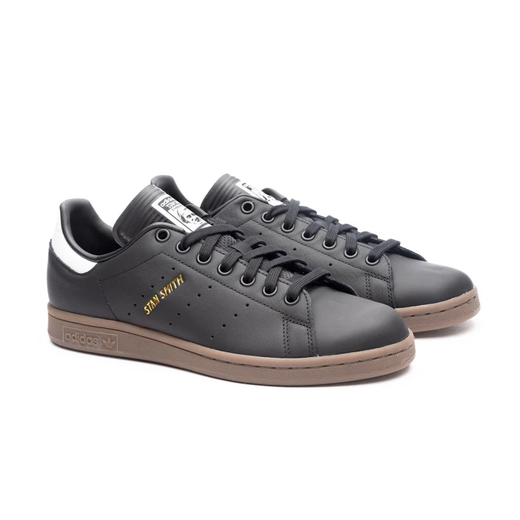 Trainers adidas Stan Smith Core Black White Futbol Emotion