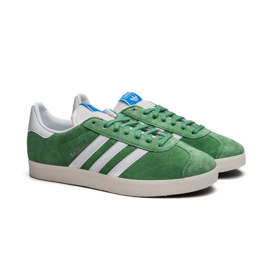 Mens adidas gazelle green hotsell
