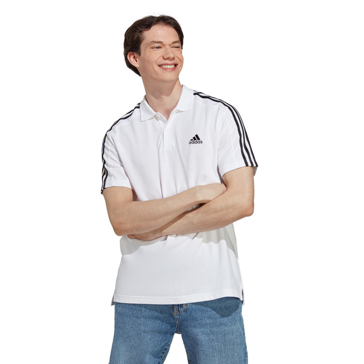 camiseta-adidas-3-stripes-blanco-negro-0