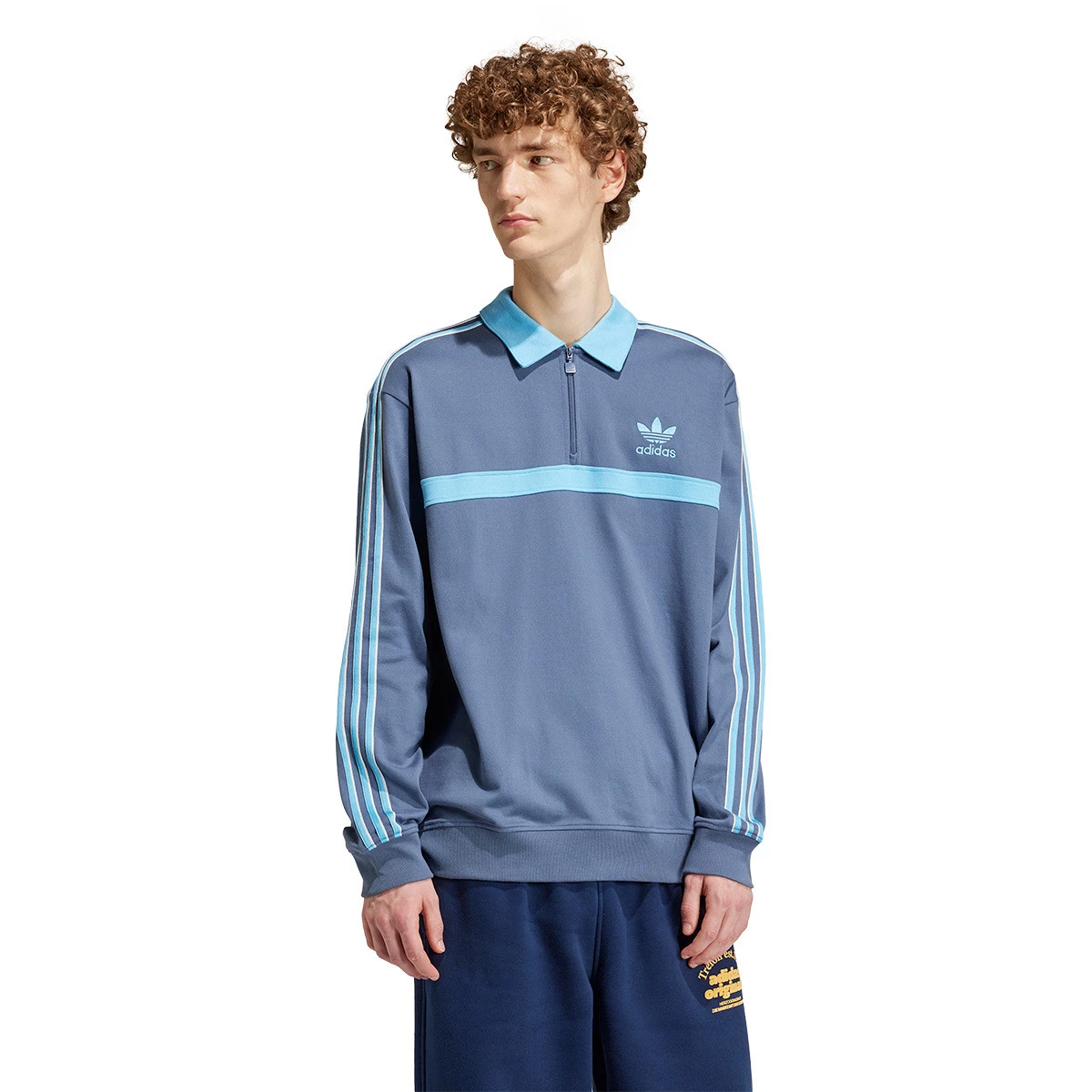 Adidas polo sweatshirt store