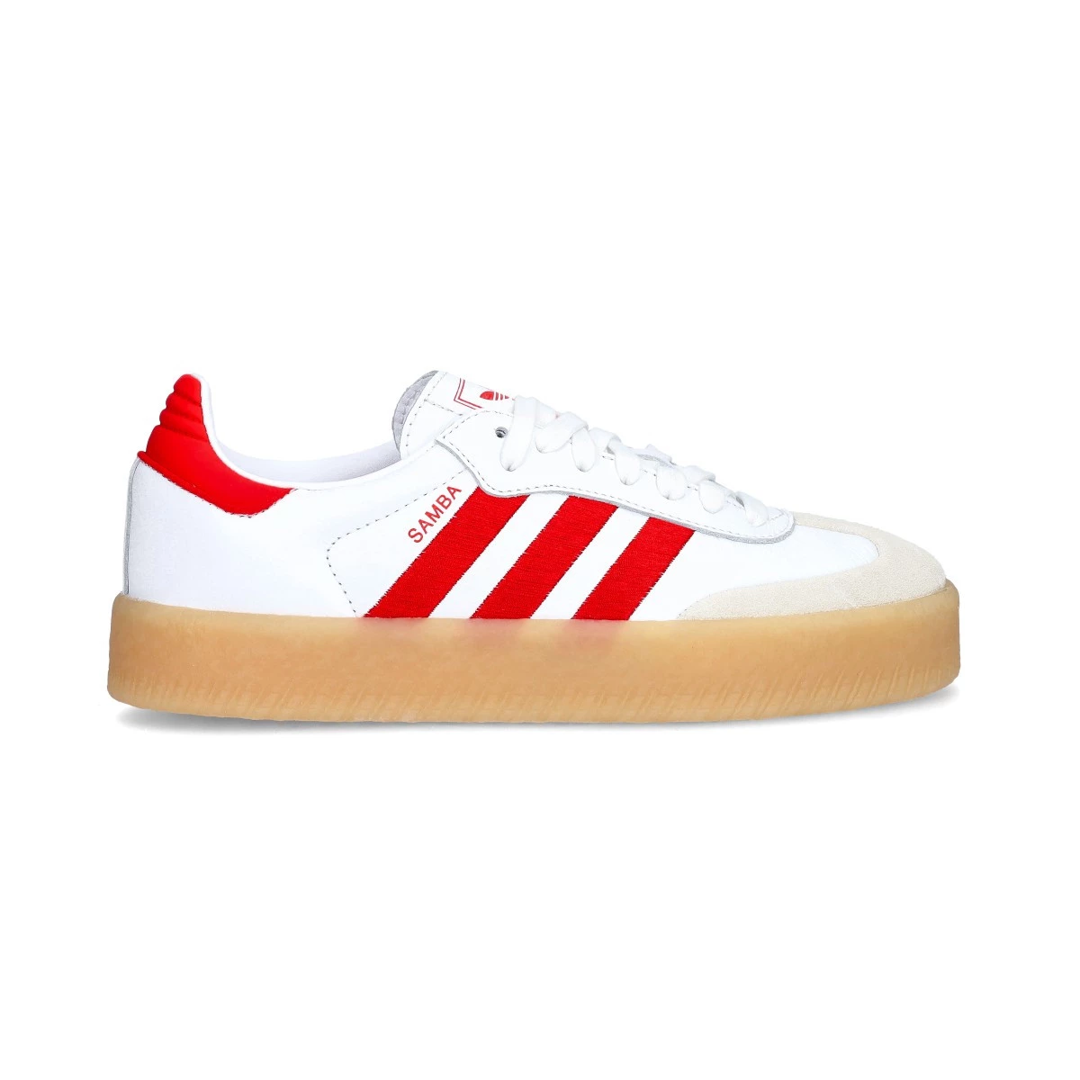 Sneaker adidas Frau Sambae WeiB Futbol Emotion
