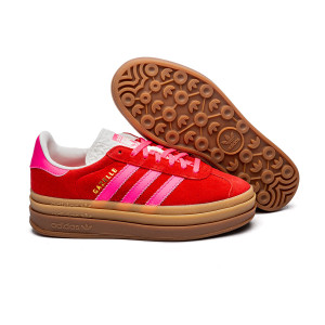 Adidas gazelle mujer rojas sales