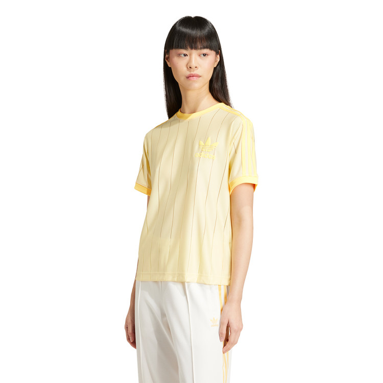 camiseta-adidas-3-stripe-mujer-almost-yellow-0