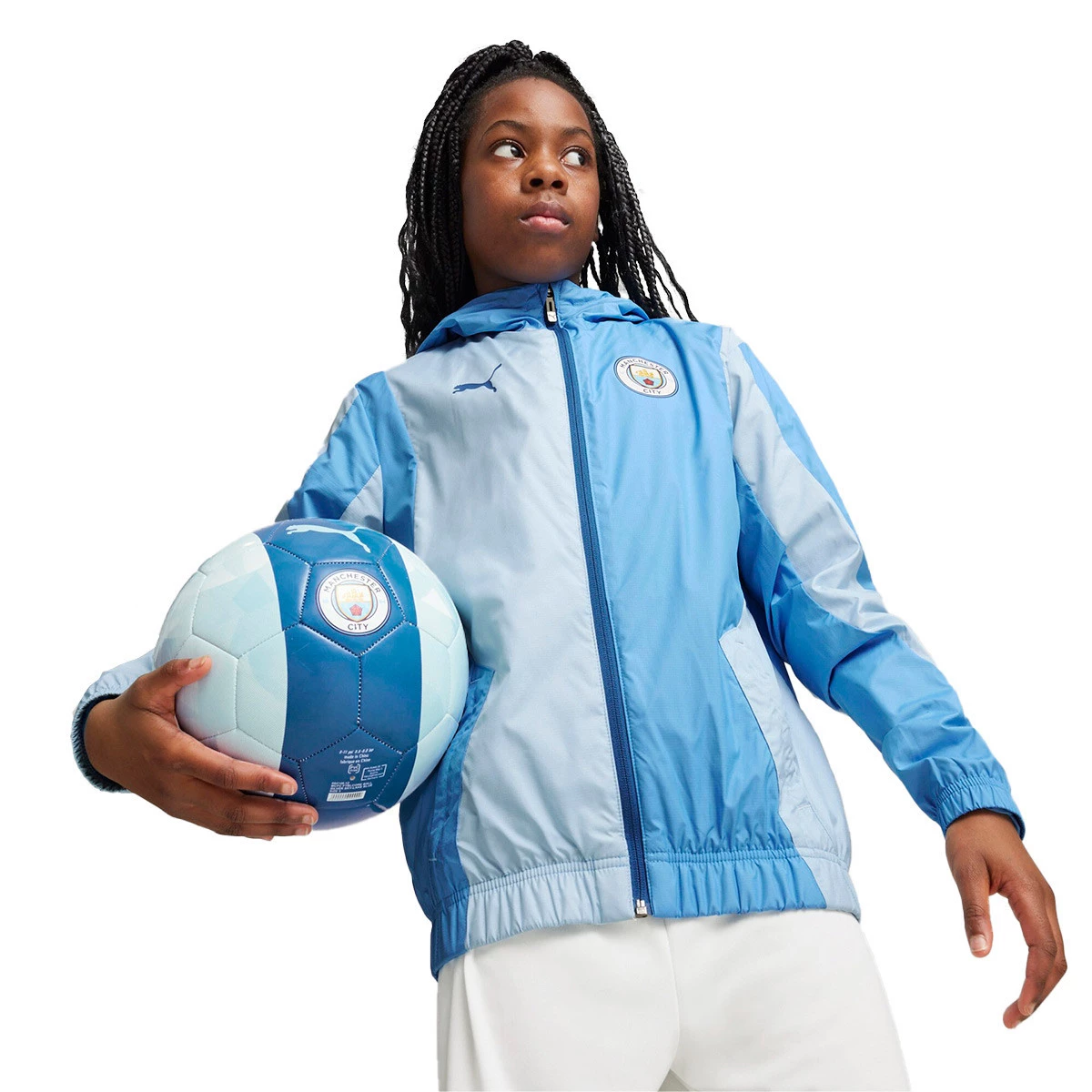 Giacca puma bambino blu hot sale