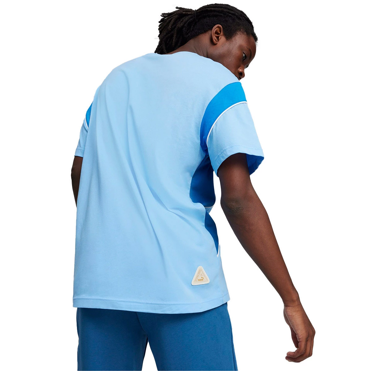 Tシャツ・カットソー Puma Manchester City 2023/24  Jersey Team Light Blue Puma Manchester City FC 23/24 Home Shirt - Team Light Blue