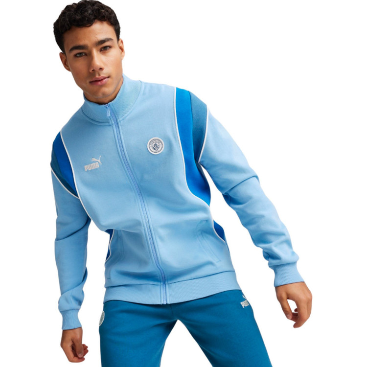 Light blue puma tracksuit outlet