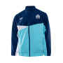Olympique Marsella Fanswear 2023-2024-Persisch Blau-Weiß