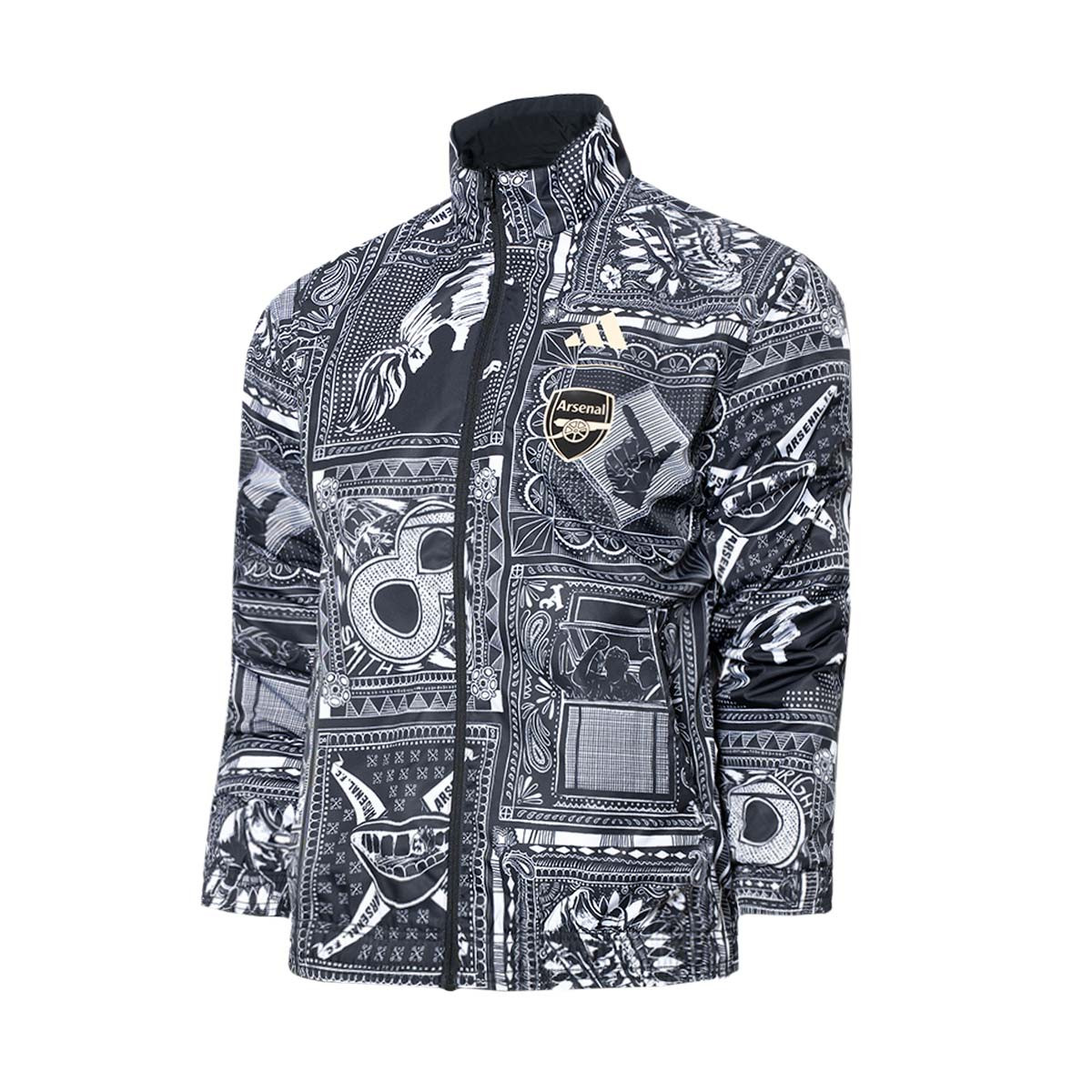 Jacket adidas Arsenal FC Pre-Match Reversible 2023-2024 Black - Fútbol  Emotion