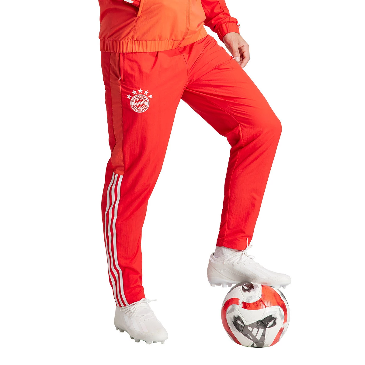Long pants adidas FC Bayern Training 2023 2024 Red Bright Red