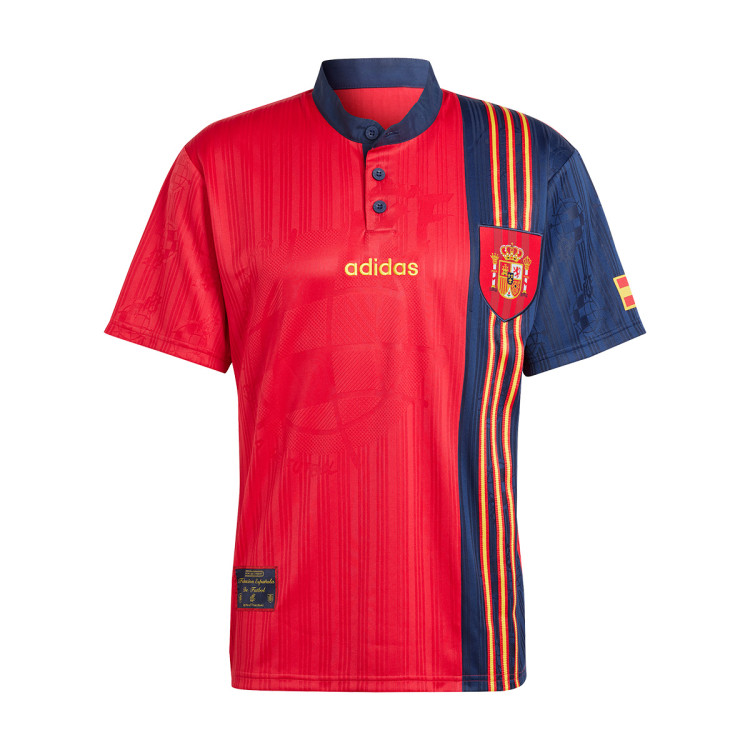 camiseta-adidas-espana-fanswear-retro-eurocopa-2024-bold-red-2