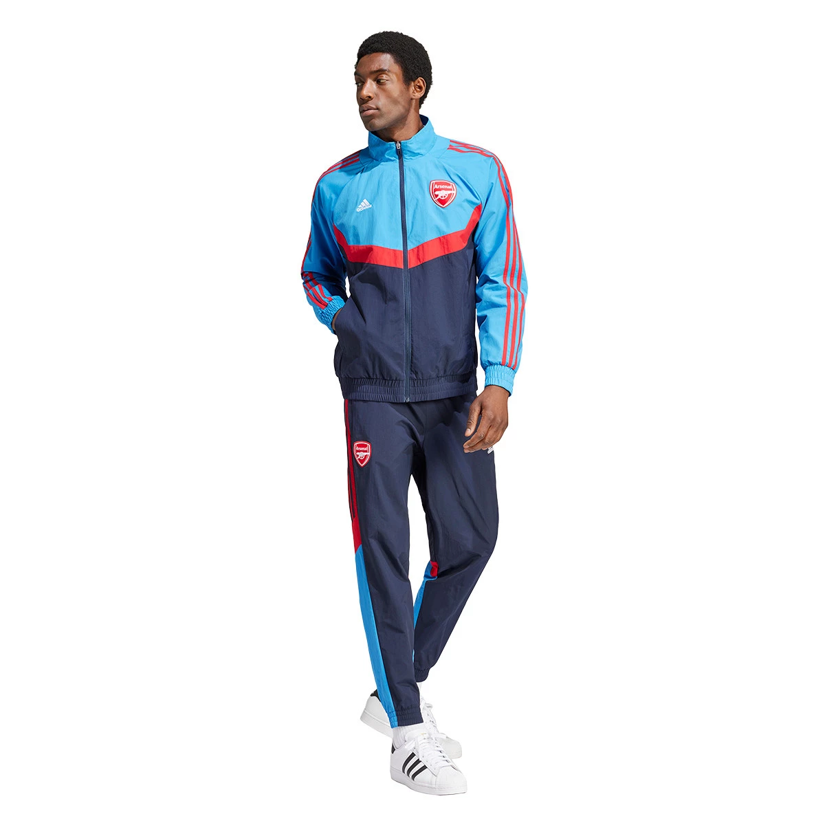 Long pants adidas Arsenal FC Fanswear 2023 2024 Blue F tbol Emotion