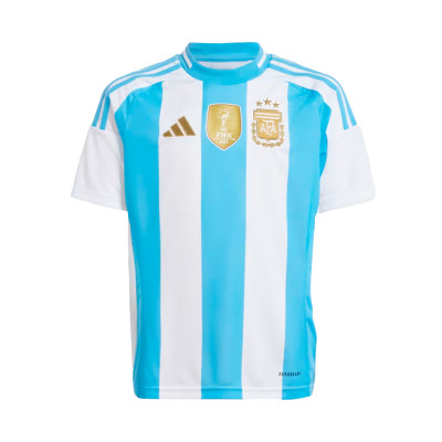 Camiseta Argentina Primera Equipación Copa América 2024 Niño