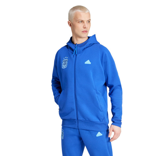 Sudadera adidas Argentina Fanswear Copa America 2024 Bold Blue Futbol Emotion