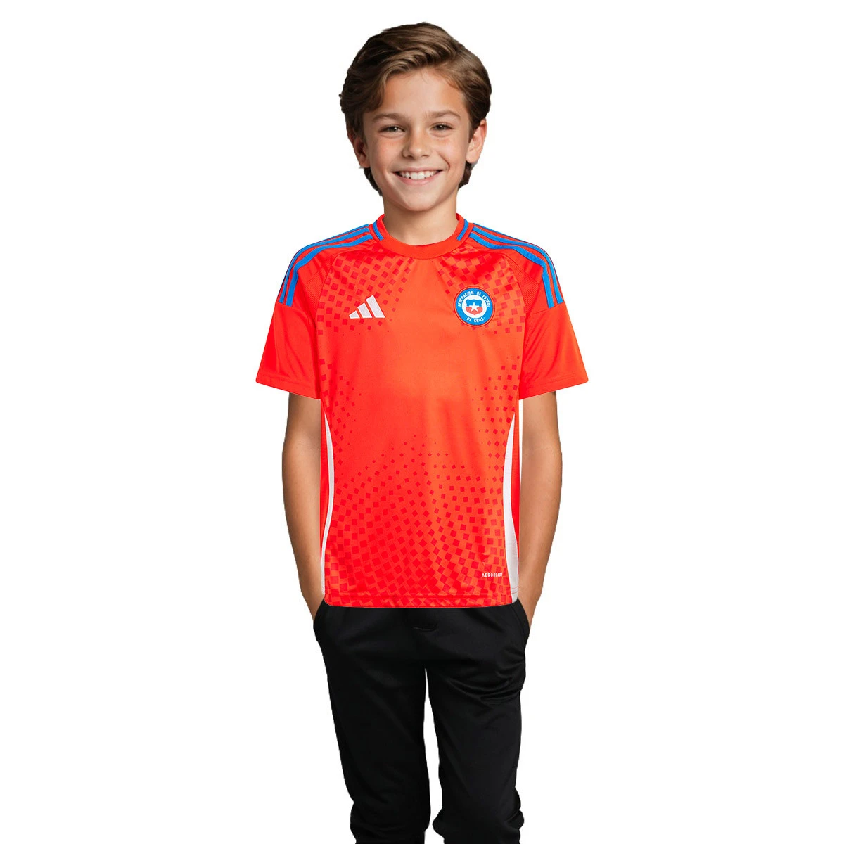 Jersey adidas Kids Chile Home Jersey America Cup 2024 Active Red Futbol Emotion