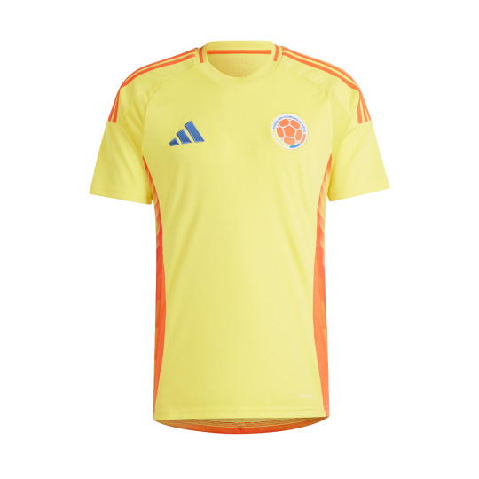 Jersey adidas Colombia Home Jersey America Cup 2024 Impact Yellow Futbol Emotion
