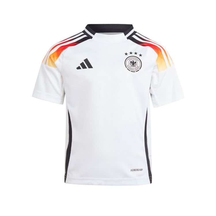 Conjunto adidas Alemania Primera Equipación Eurocopa 2024 Niño White