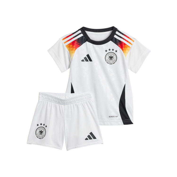 Conjunto adidas Alemania Primera Equipación Eurocopa 2024 Bebé White