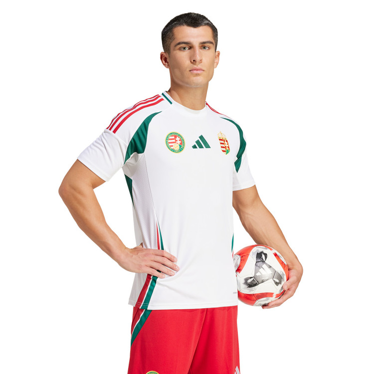 Jersey adidas Hungary Away Jersey Euro 2024 White Fútbol Emotion