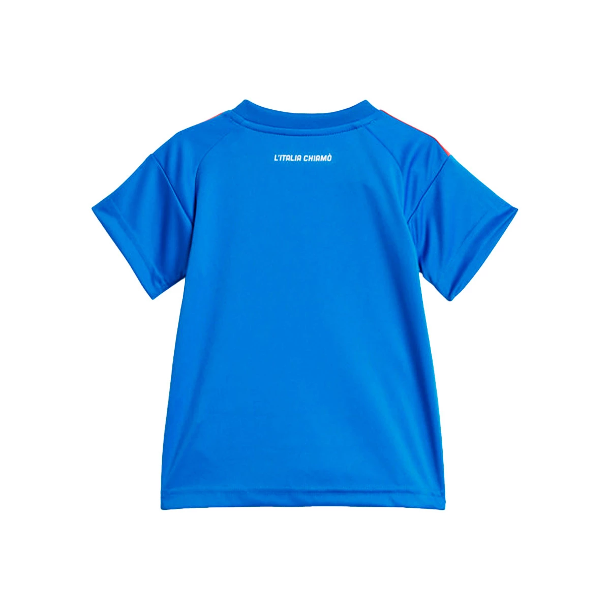 Conjunto adidas Italia Primeiro Equipamento Eurocopa 2024 Bebe Blue White Futbol Emotion