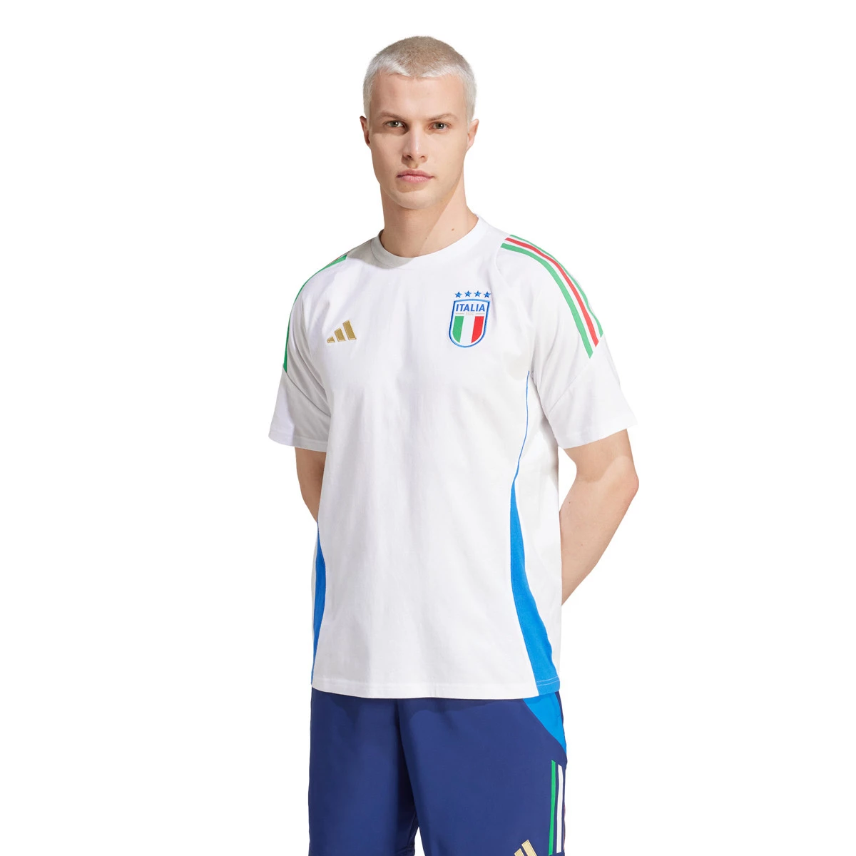 Jersey adidas Italy Training Euro 2024 White Futbol Emotion