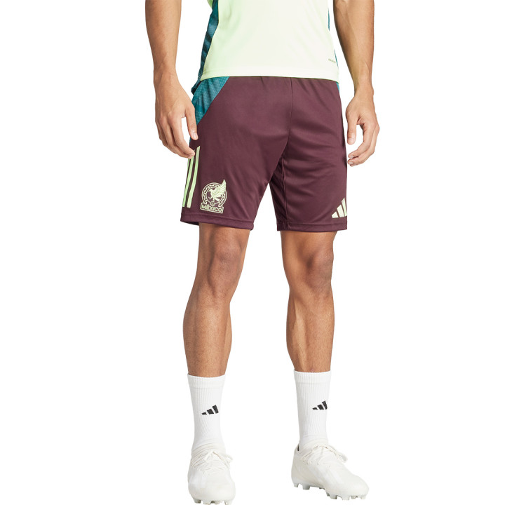 pantalon-corto-adidas-mexico-training-copa-america-2024-dark-burgundy-green-spark-1