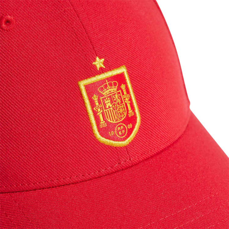 gorra-adidas-espana-eurocopa-2024-better-scarlet-bold-gold-2