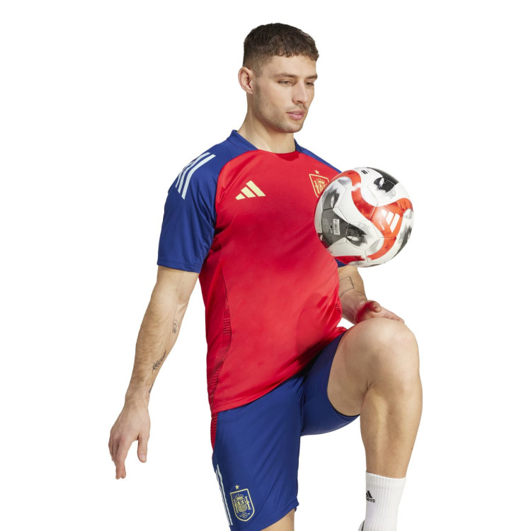 Jersey adidas Spain Training Euro 2024 Ray Red Victory Blue Futbol Emotion