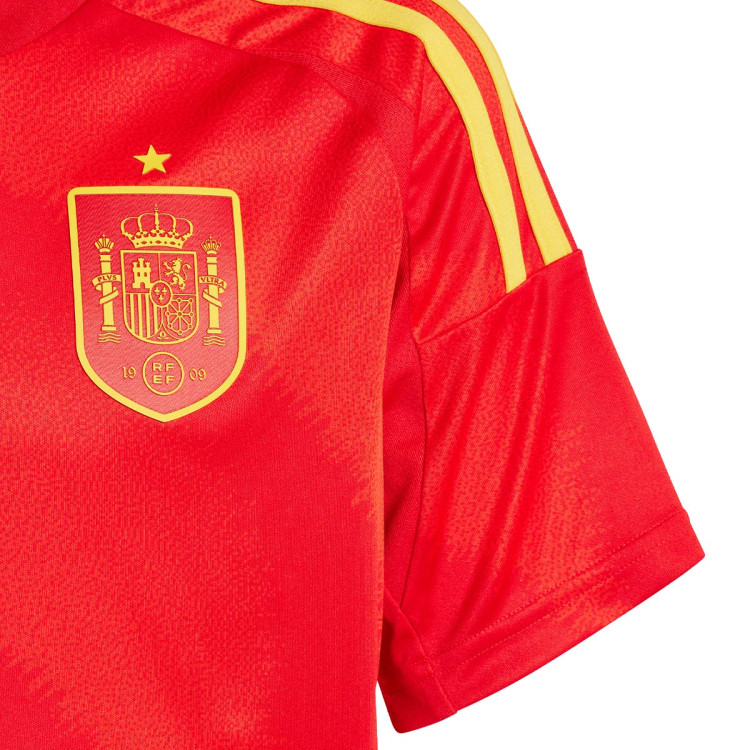 camiseta-adidas-espana-primera-equipacion-eurocopa-2024-nino-better-scarlet-2