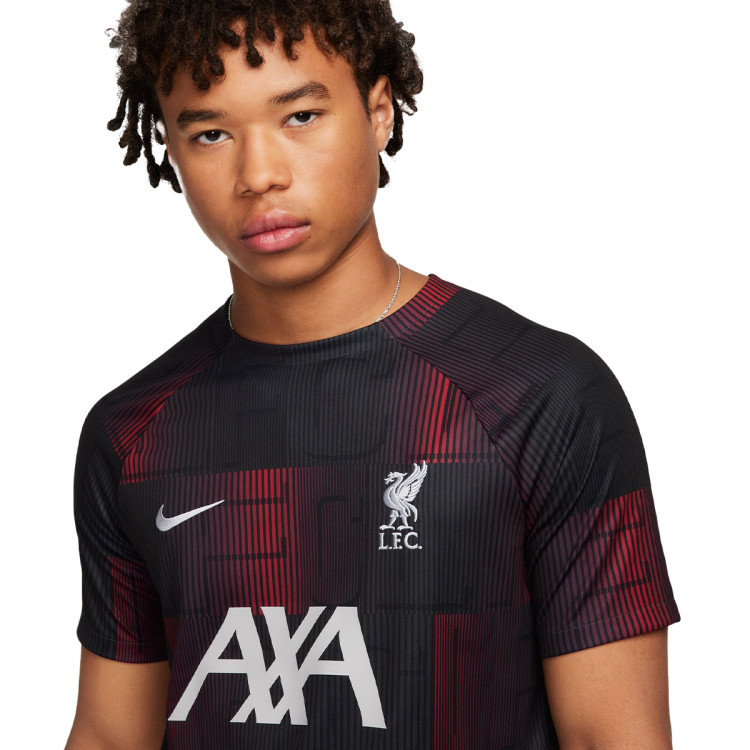 Camiseta Nike Liverpool FC PreMatch 20232024 Gym RedWolf Grey