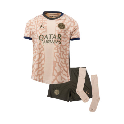 Kids Paris Saint Germain FC Fourth Kit 2023-2024 Kit 