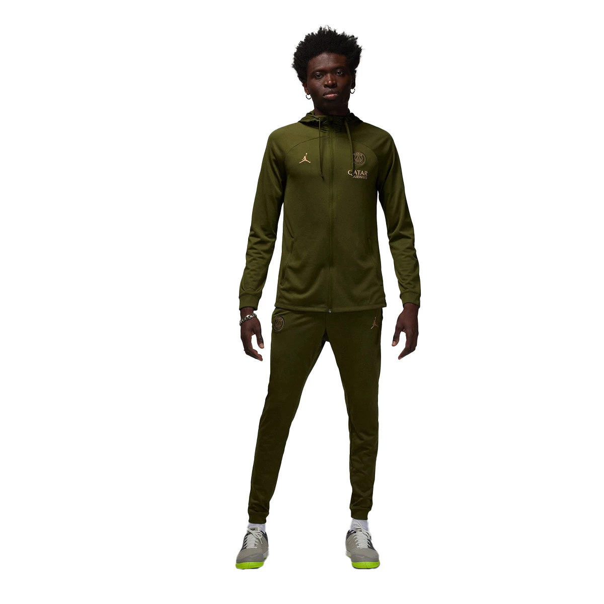 Tuta Nike Paris Saint Germain FC Training 2023-2024 Rough Green-Hemp -  Fútbol Emotion