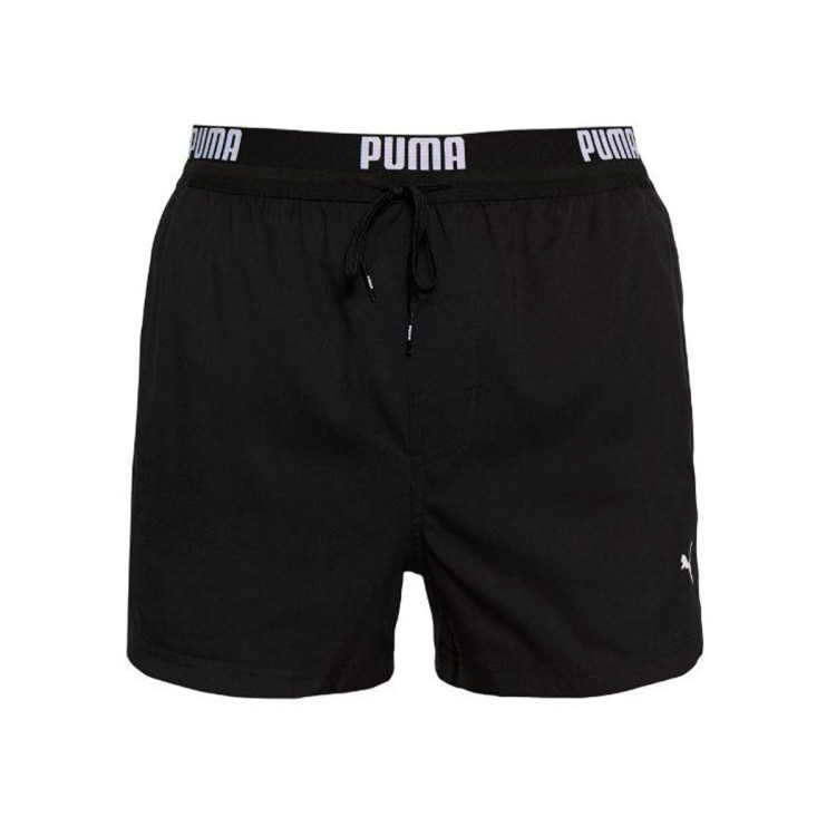 pantalon-corto-puma-logo-black-0