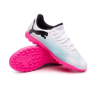 Future 7 Play Turf Niño White-Black-Poison Pink