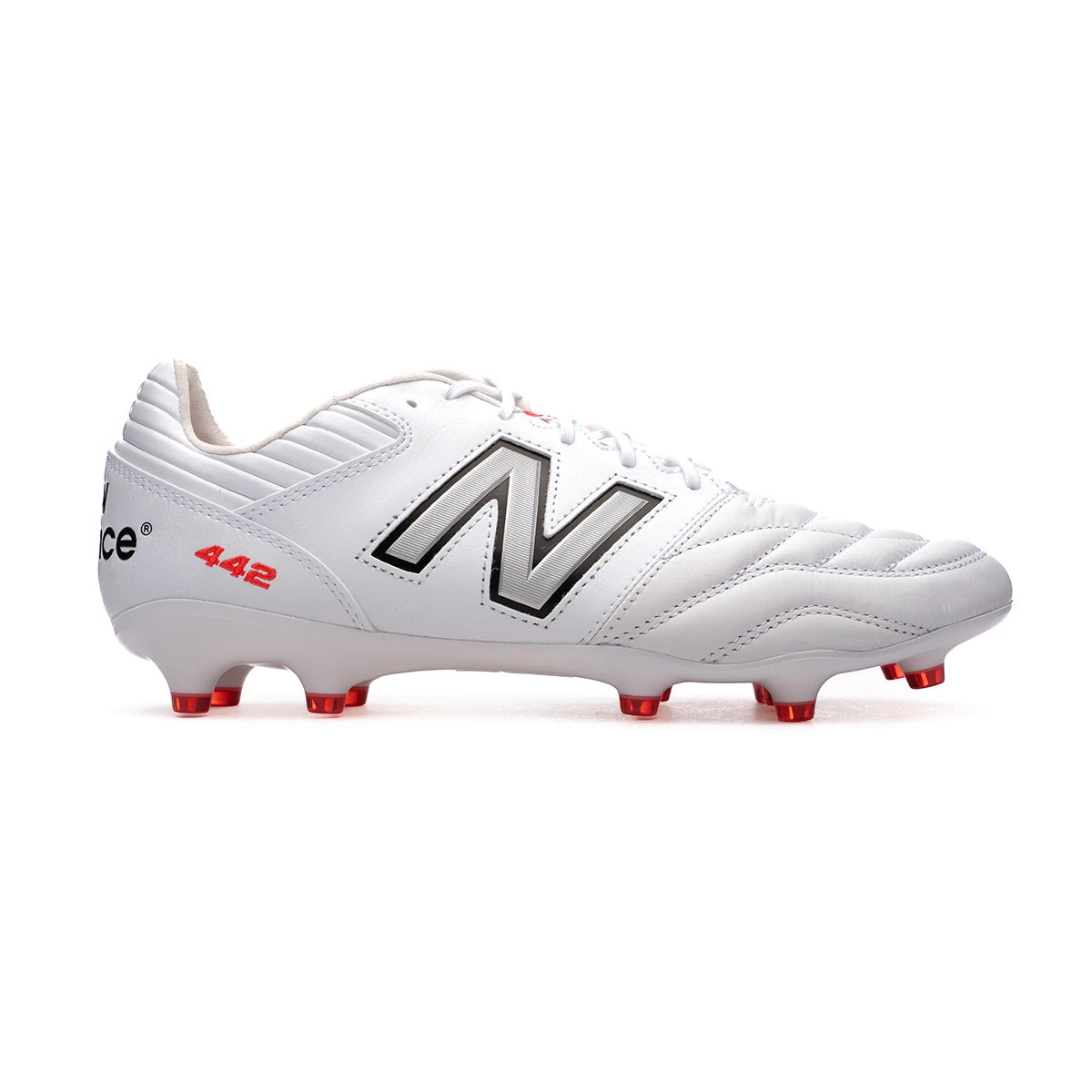 Football Boots New Balance 442 V2 Pro FG White Futbol Emotion