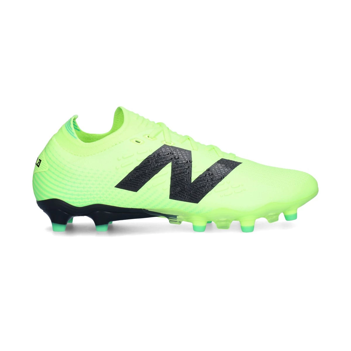 Football Boots New Balance Tekela Pro Low Laced FG V4 Bleached Lime Futbol Emotion