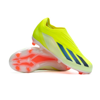 X Crazyfast Elite LL FG Niño Team Solar Geel-Core Zwart-Ftwr Wit