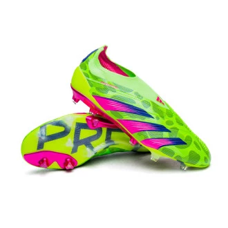 Chaussure de football Predator Elite LL FG Team Solar Green-Team Shock Pink-Lucid Lemo