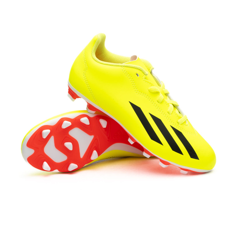 Football Boots adidas X Crazyfast Club FxG Team Solar Yellow Core Black Ftwr White Futbol Emotion