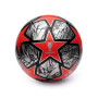 Coleção Modelo UEFA Champions League 2023-2024-Silver Met.-Solar Red-Black