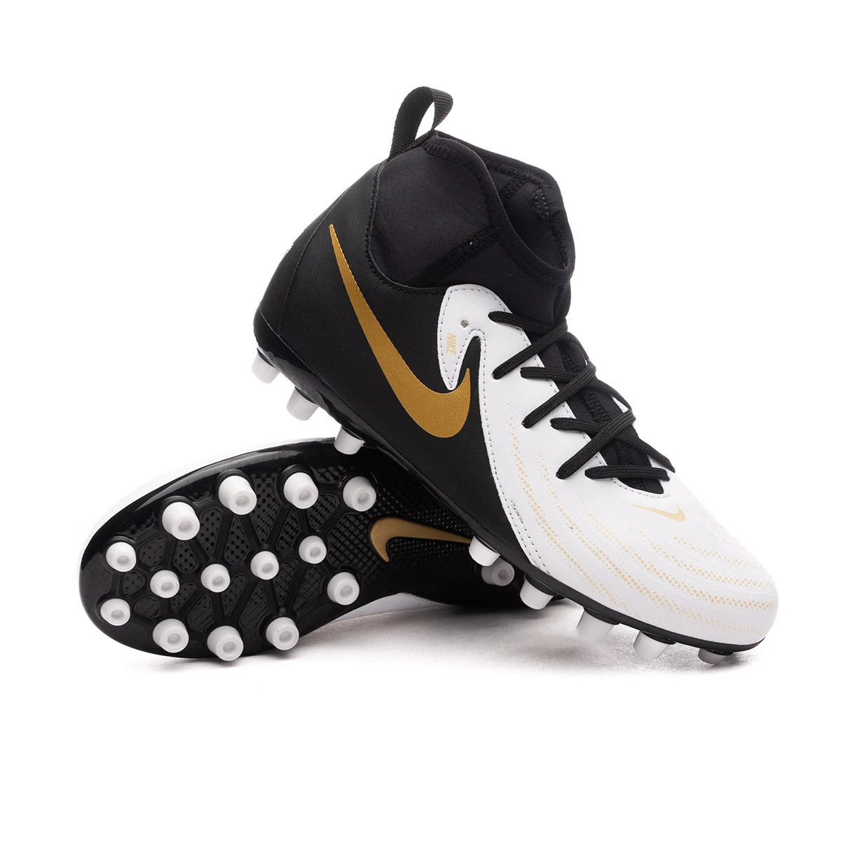 Nike Phantom Luna Aca Mg - Blanco - Botas Fútbol Tacos Niños, Sprinter