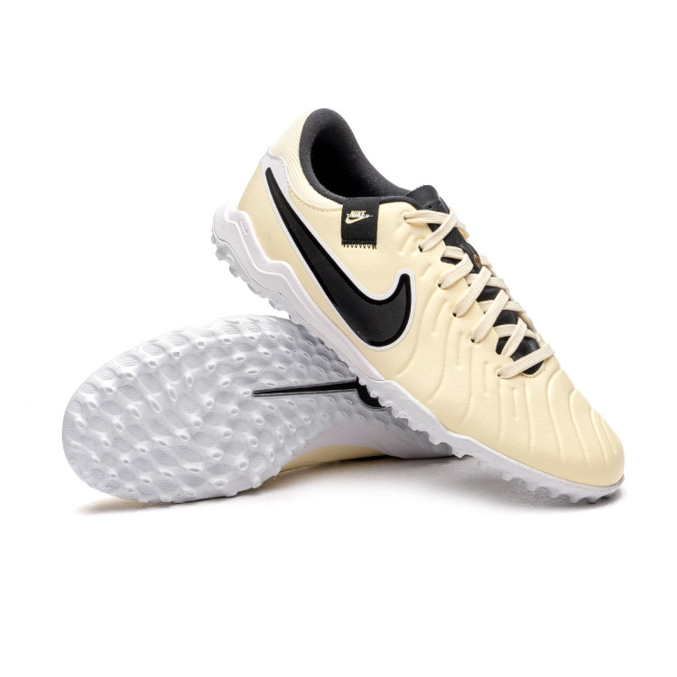 Football Boots Nike Tiempo Legend 10 Academy Turf Lemonade Black Mtlc Gold Coin Futbol Emotion