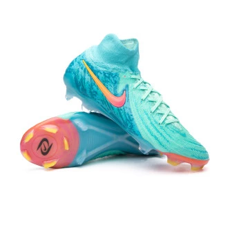 Chaussure de football Phantom Luna II Elite Lv8 FG Green Glow-Black