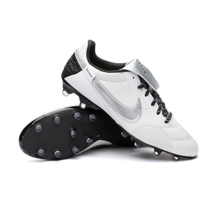 Football Boots Nike The Nike Premier III FG Photon Dust-Mtlc Silver-Black -  Fútbol Emotion