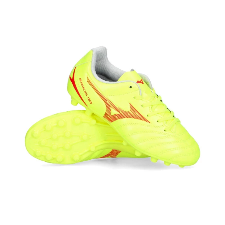 Football Boots Mizuno Kids Monarcida Neo III Select AG Yellow Futbol Emotion