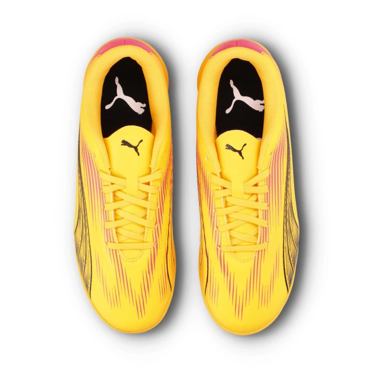 bota-puma-ultra-play-turf-nino-sun-stream-black-sunset-glow-5
