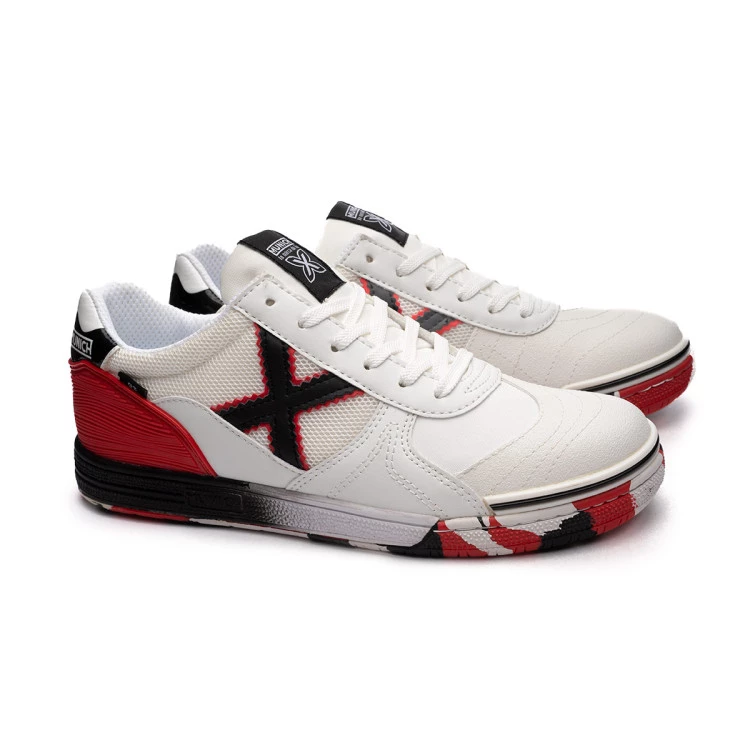 Indoor boots Munich G 3 Indoor White Futbol Emotion