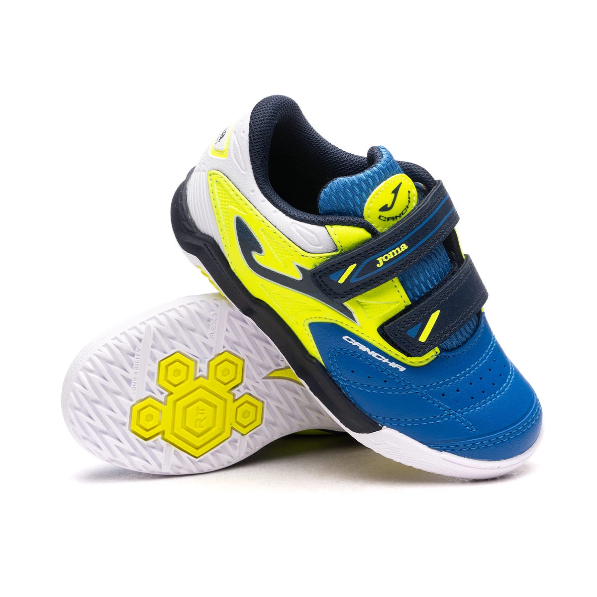 Scarpe Joma Cancha Indoor Bambino Giallo Futbol Emotion