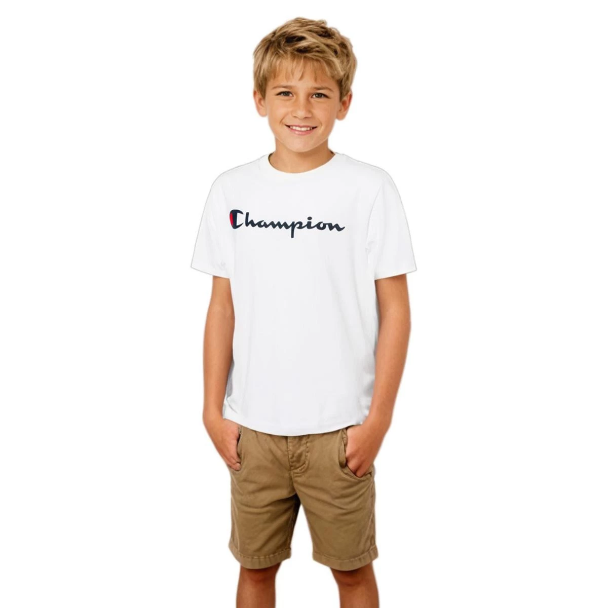 Jersey Champion Kids Legacy Icons White Futbol Emotion
