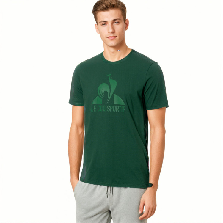 camiseta-le-coq-sportif-n1-verde-0